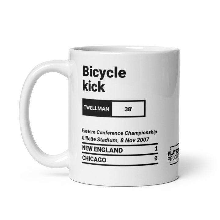 New England Revolution Greatest Goals Mug: Bicycle kick (2007)