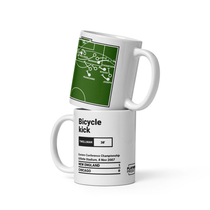 New England Revolution Greatest Goals Mug: Bicycle kick (2007)