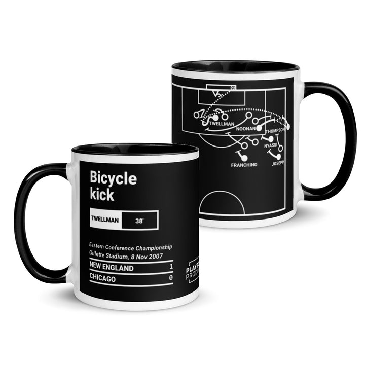 New England Revolution Greatest Goals Mug: Bicycle kick (2007)