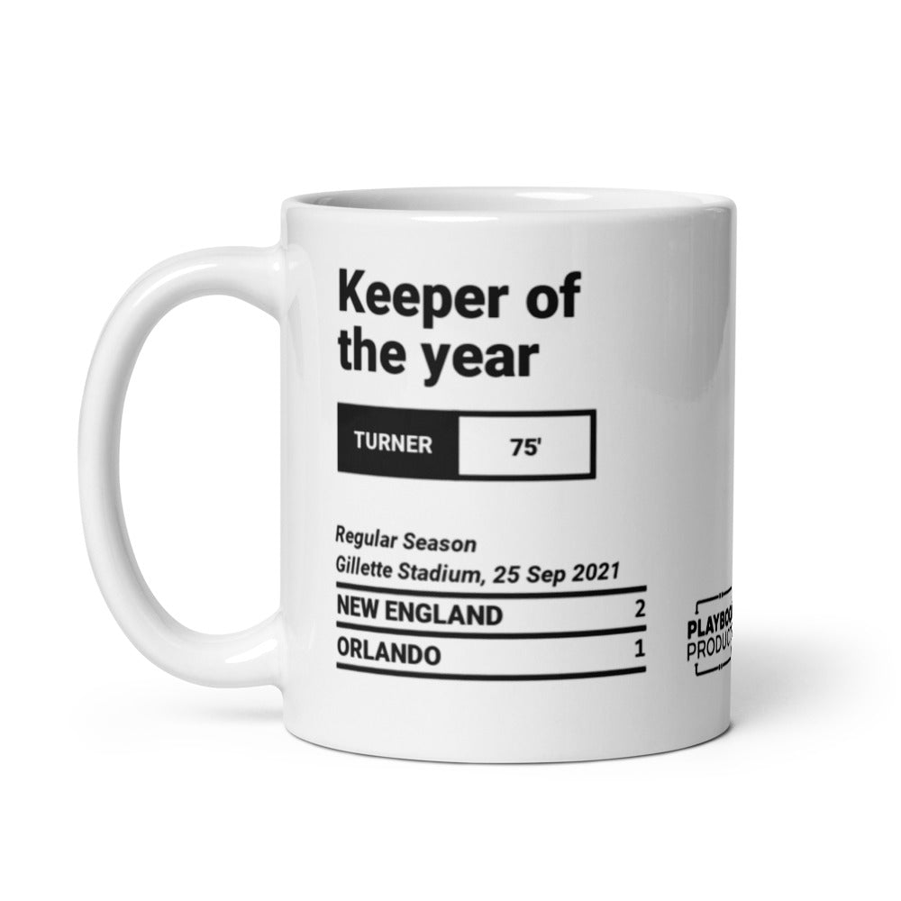 New England Revolution Greatest Goals Mug: Keeper of the year (2021)