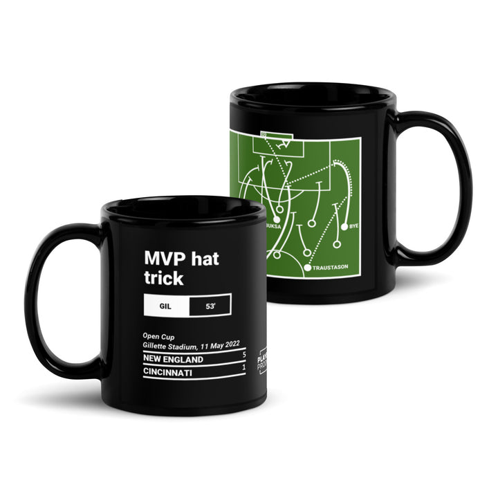 New England Revolution Greatest Goals Mug: MVP hat trick (2022)