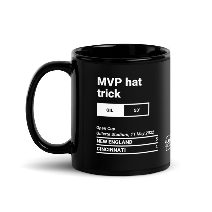 New England Revolution Greatest Goals Mug: MVP hat trick (2022)