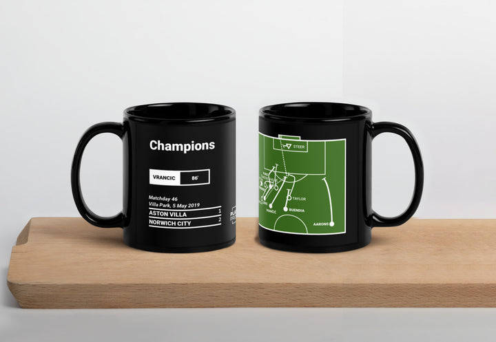 Norwich City Greatest Goals Mug: Champions (2019)