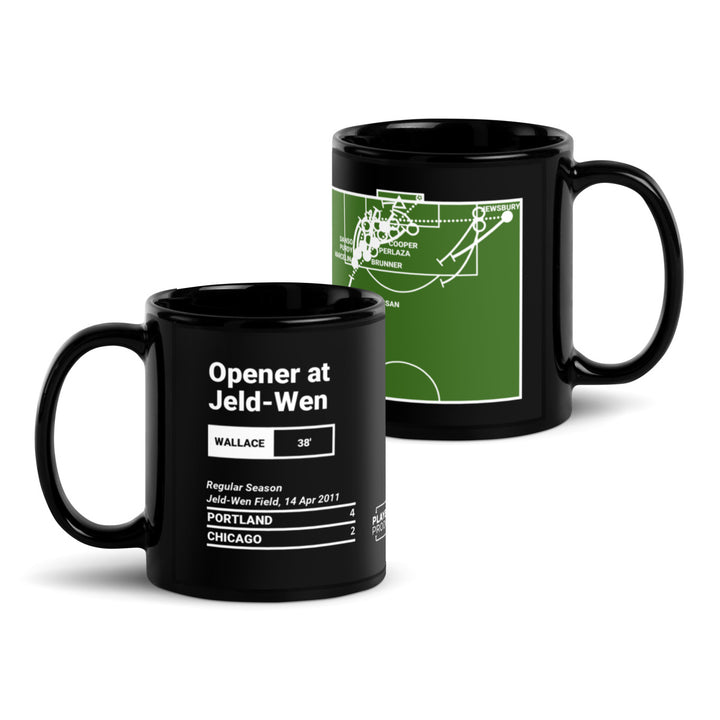 Greatest Portland Timbers Goals Mug: Opener at Jeld-Wen (2011)