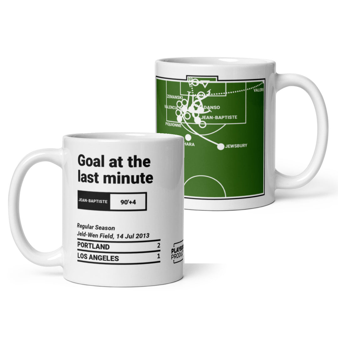 Greatest Portland Timbers Goals Mug: Goal at the last minute (2013)