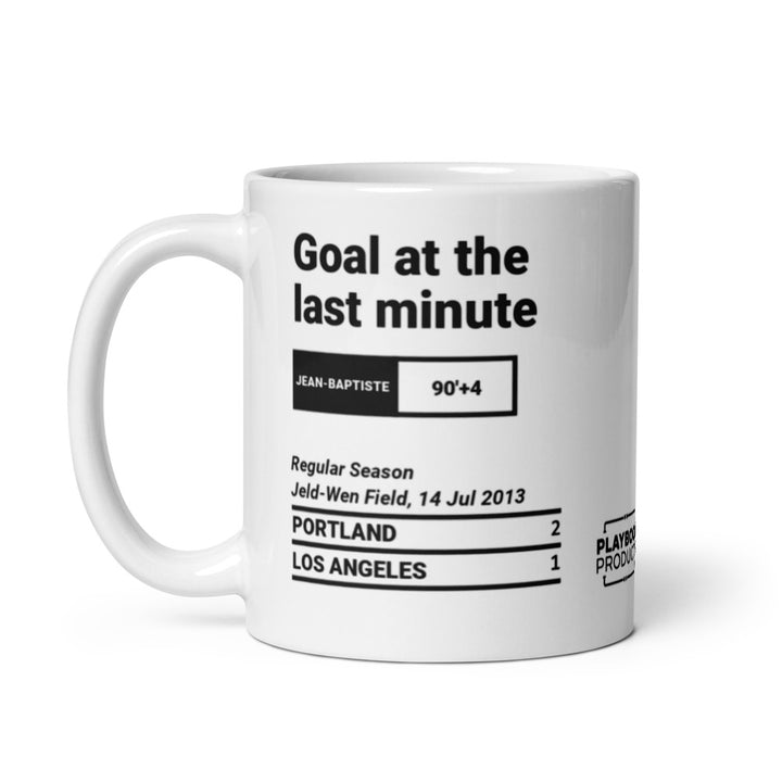 Greatest Portland Timbers Goals Mug: Goal at the last minute (2013)