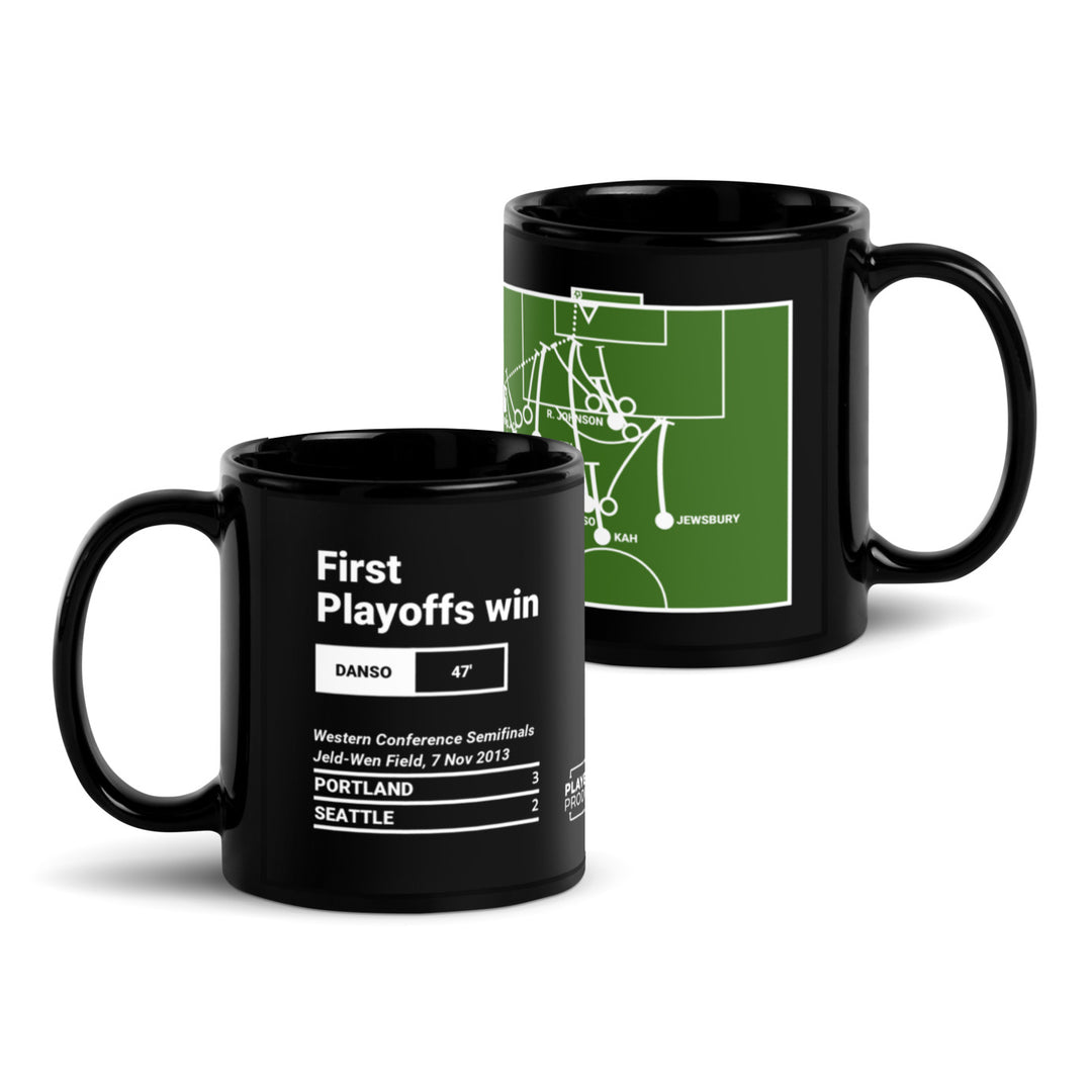 Greatest Portland Timbers Goals Mug: First Playoffs win (2013)