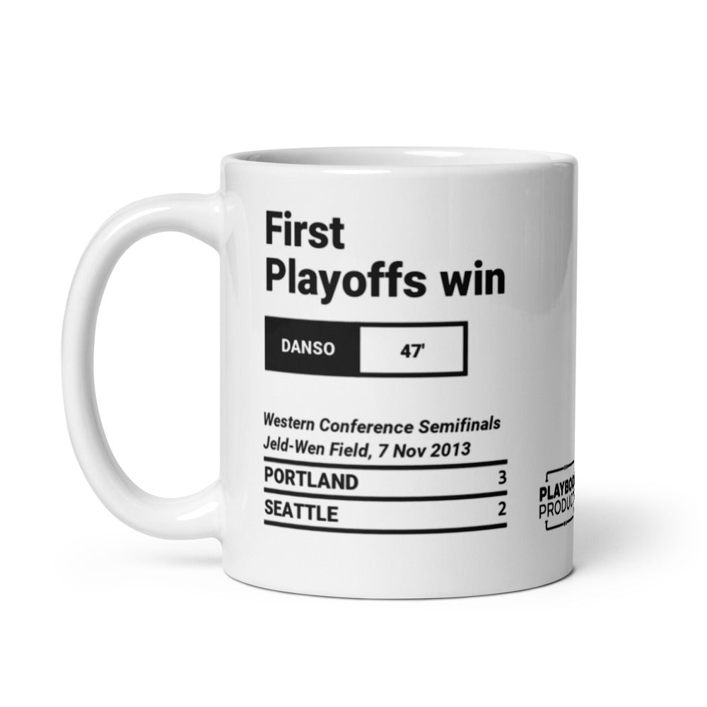 Greatest Portland Timbers Goals Mug: First Playoffs win (2013)