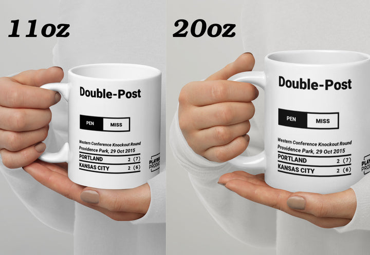 Greatest Portland Timbers Goals Mug: Double-Post (2015)