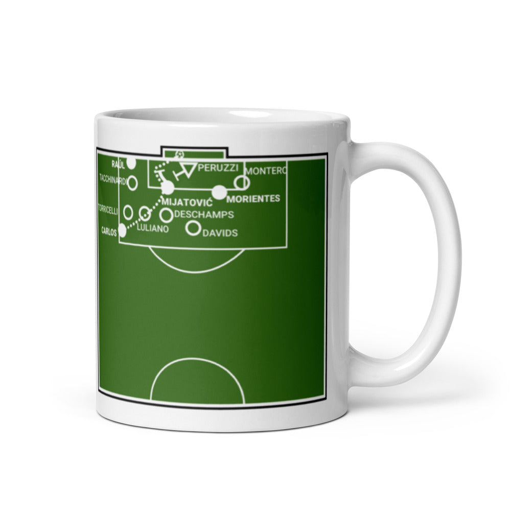 Real Madrid Greatest Goals Mug: Ending a 31-Year Drought (1998)