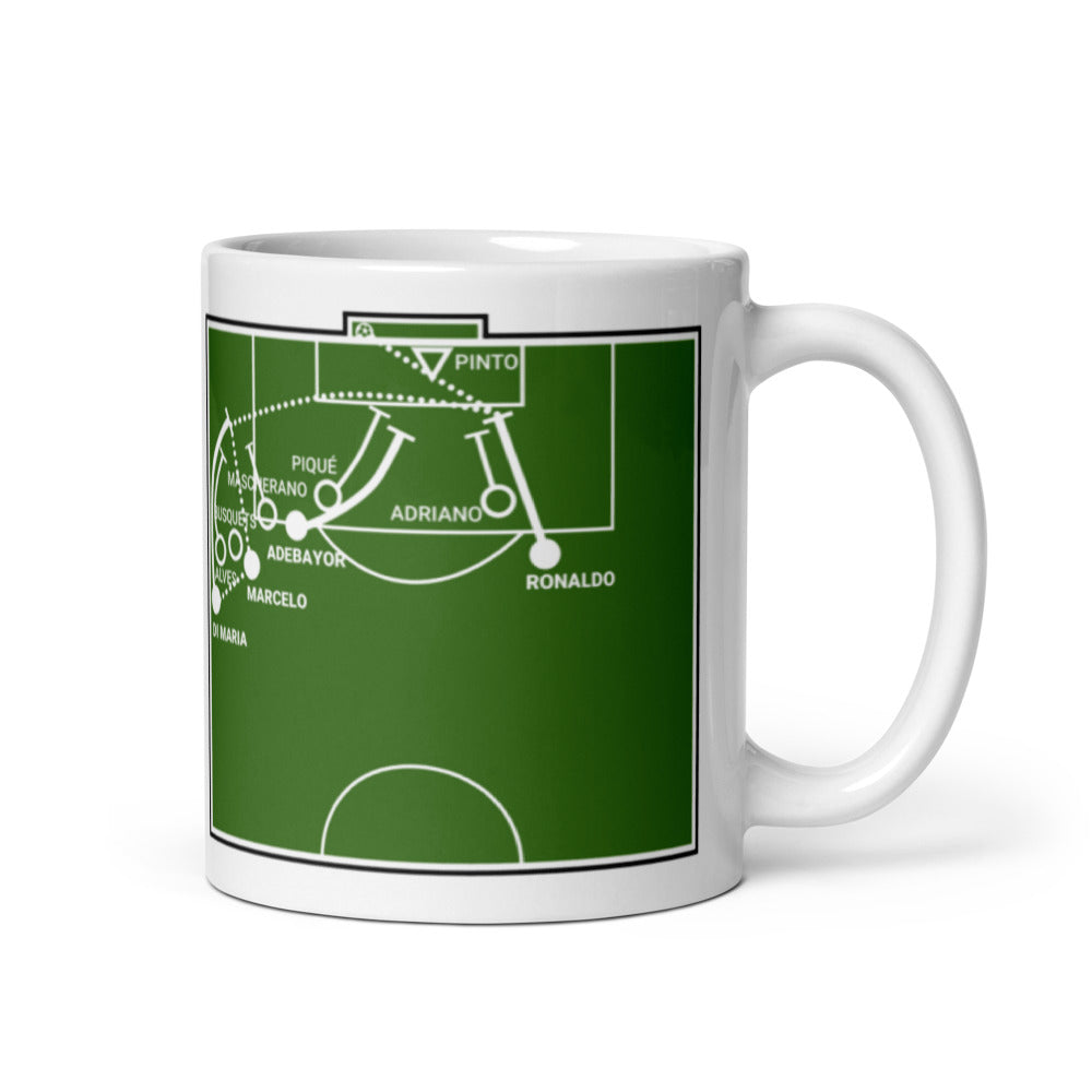 Real Madrid Greatest Goals Mug: Beating Barcelona (2011)