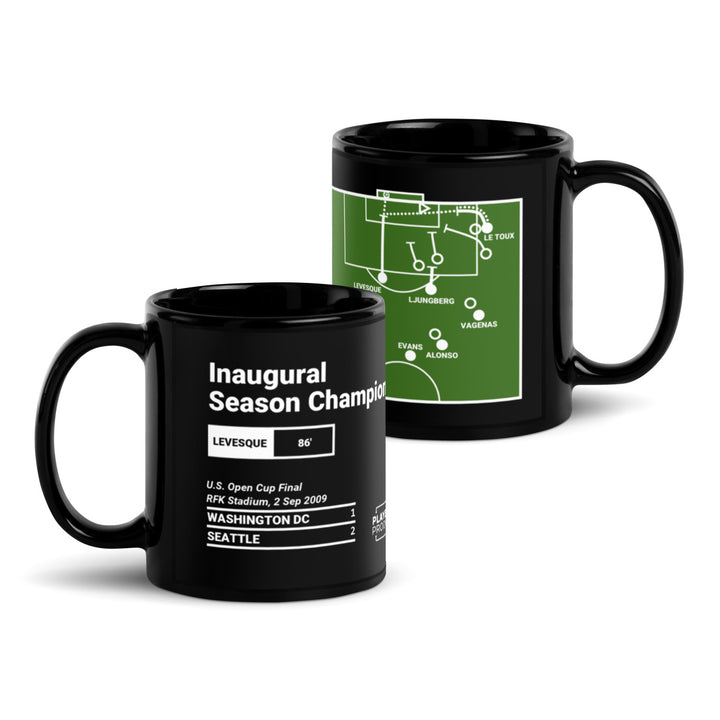 Greatest Seattle Sounders Goals Mug: Inaugural Season Champions (2009)