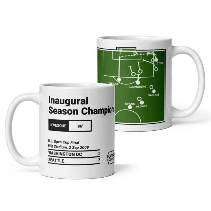 Greatest Seattle Sounders Goals Mug: Inaugural Season Champions (2009)