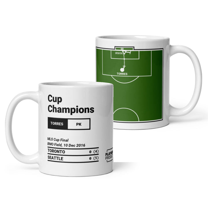 Greatest Seattle Sounders Goals Mug: Cup Champions (2016)