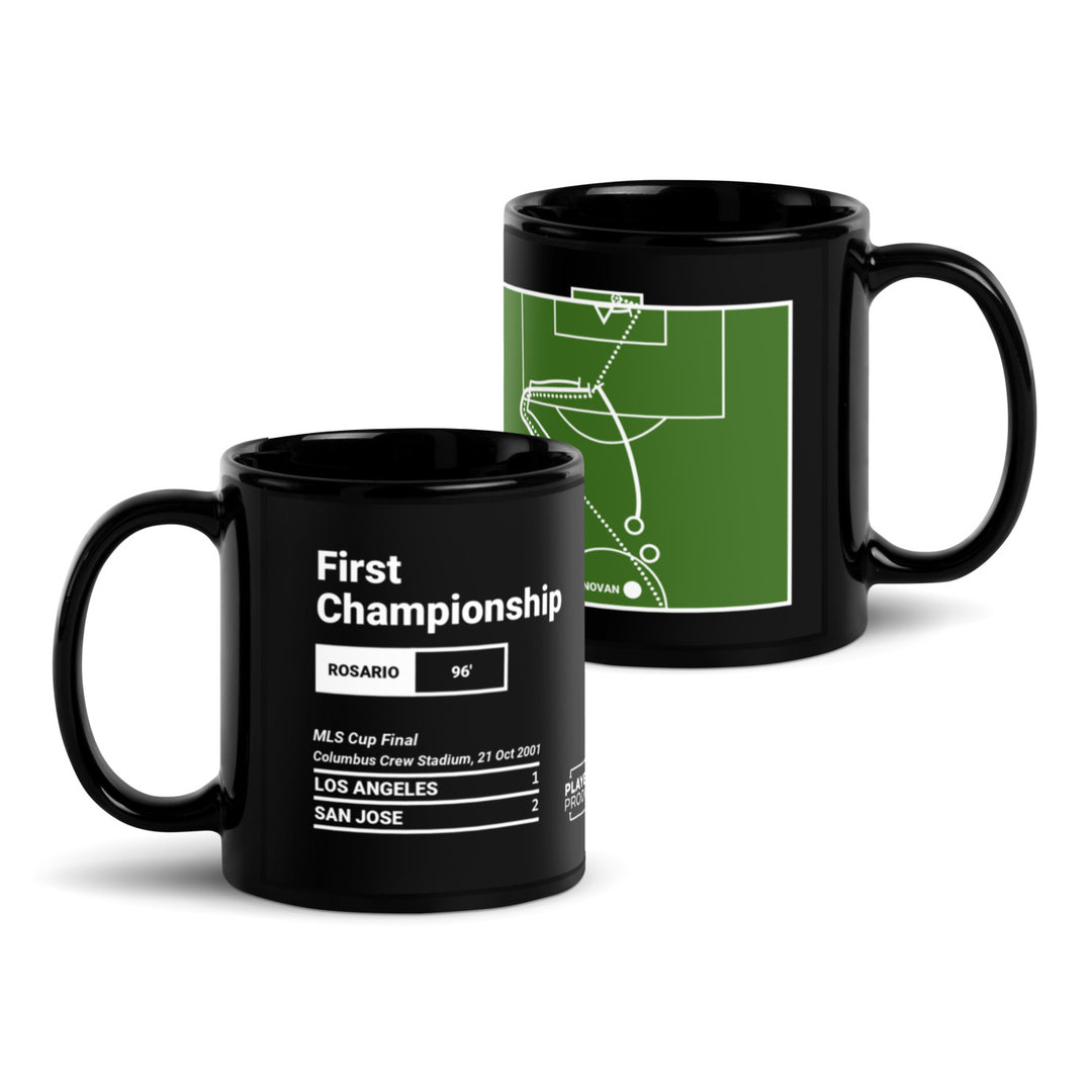 Greatest San Jose Earthquakes Goals Mug: First Championship (2001)