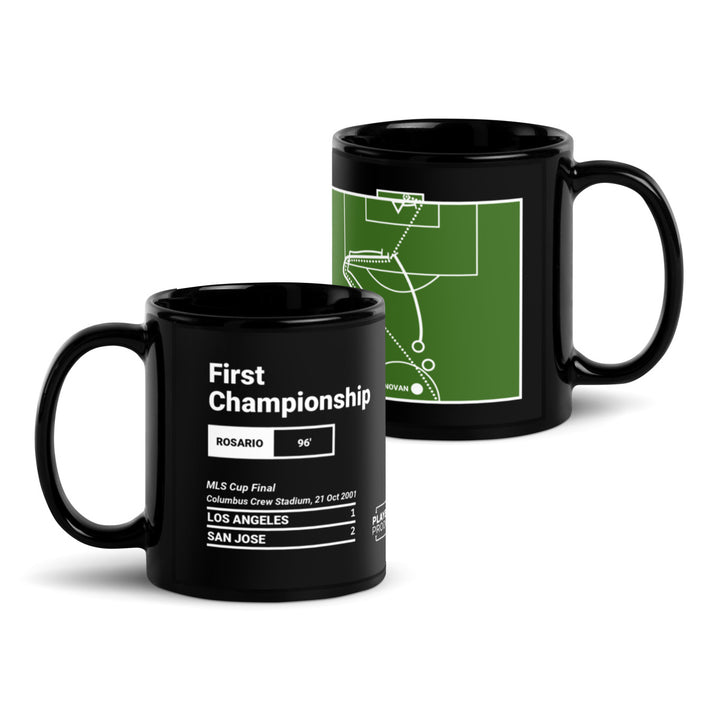 Greatest San Jose Earthquakes Goals Mug: First Championship (2001)