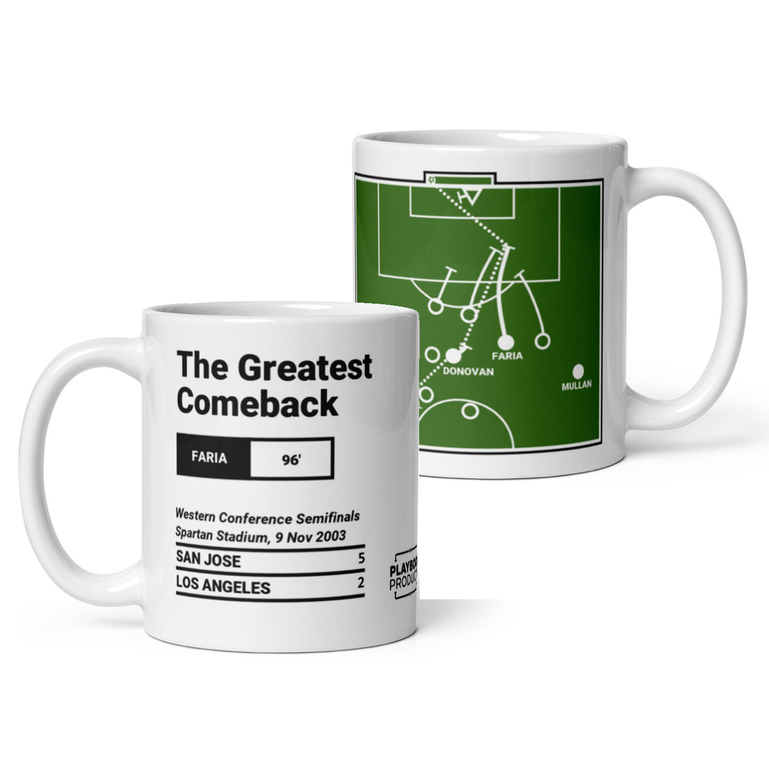 Greatest San Jose Earthquakes Goals Mug: The Greatest Comeback (2003)