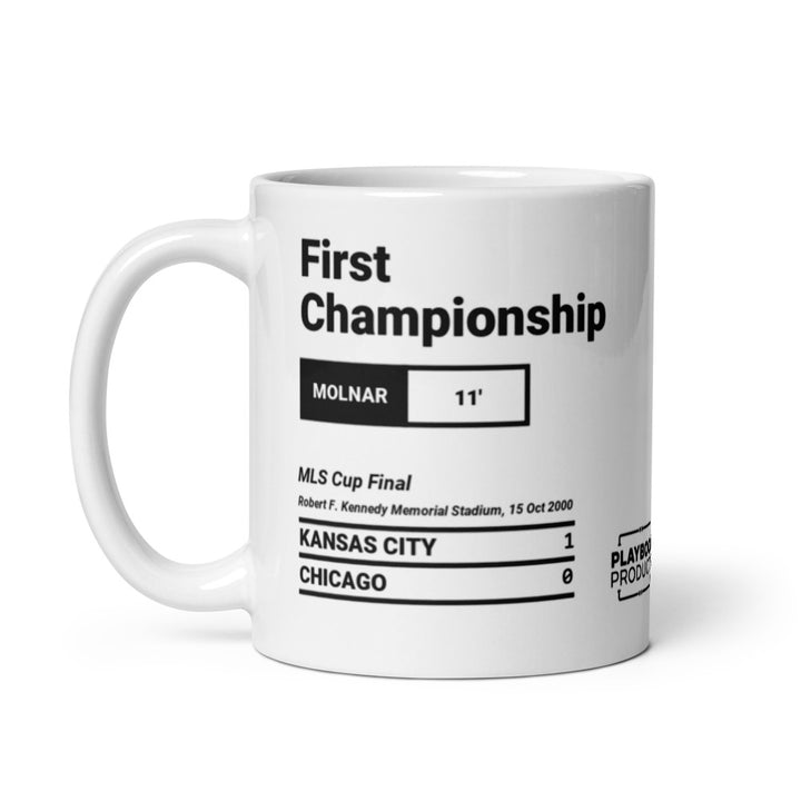 Greatest Sporting Kansas City Goals Mug: First Championship (2000)