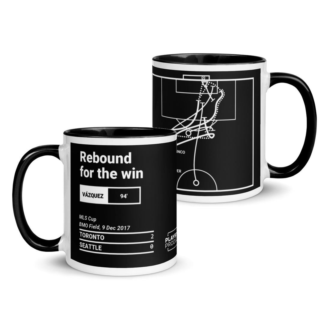 Greatest Toronto FC Goals Mug: Rebound for the win (2017)