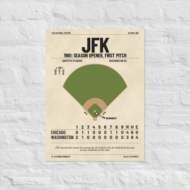 Greatest Democrat Presidents Plays Poster: JFK (1961)