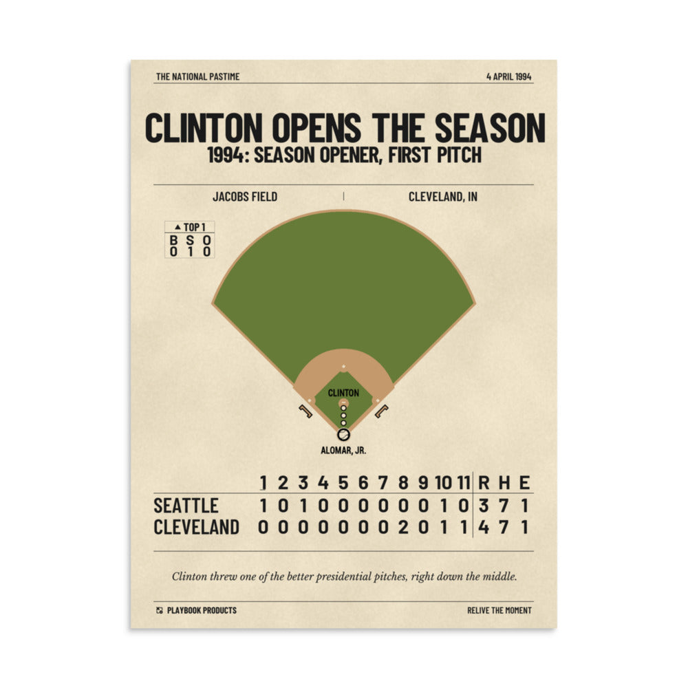 Greatest Democrat Presidents Plays Poster: Clinton opens the season (1994)
