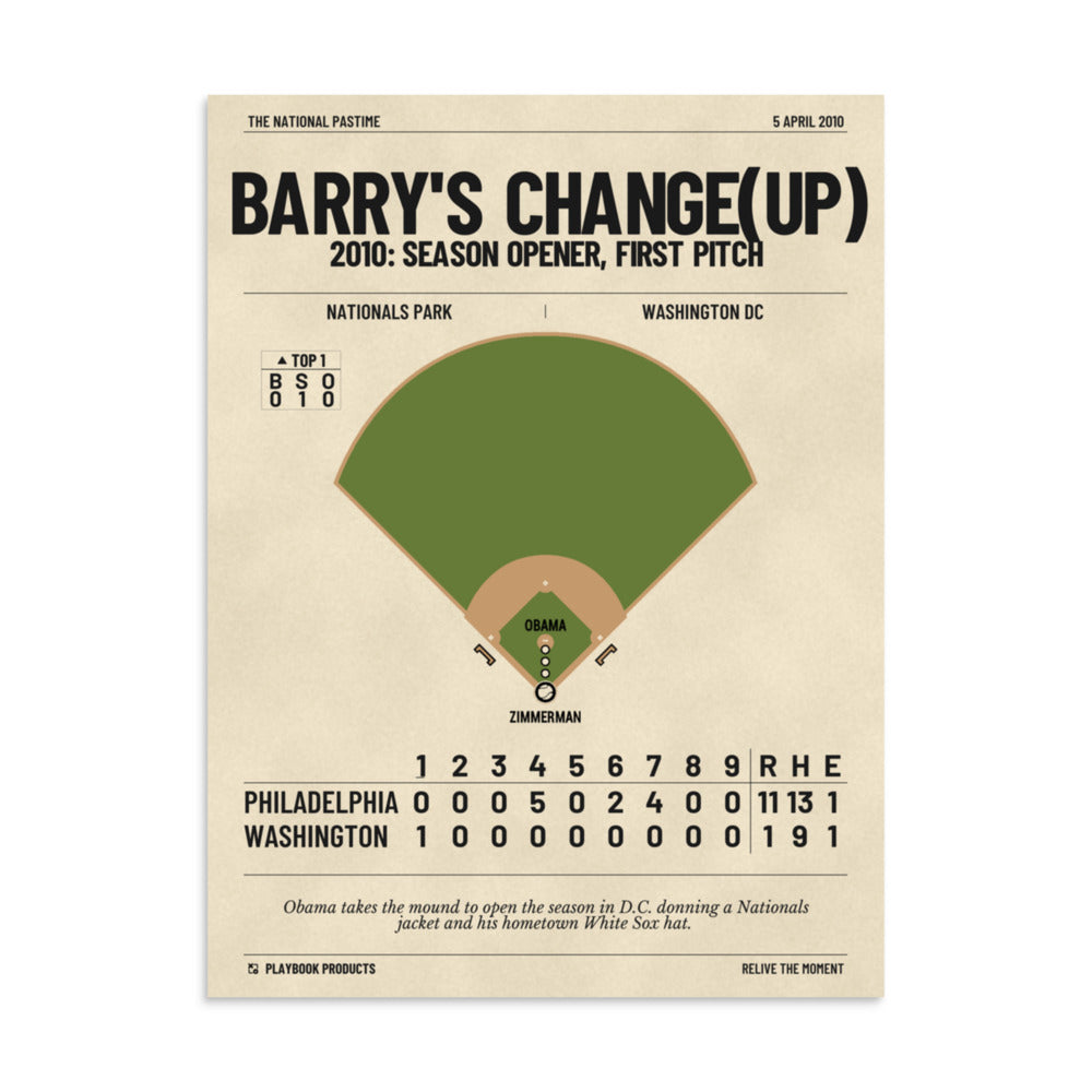 Greatest Democrat Presidents Plays Poster: Barry's Change(up) (2010)