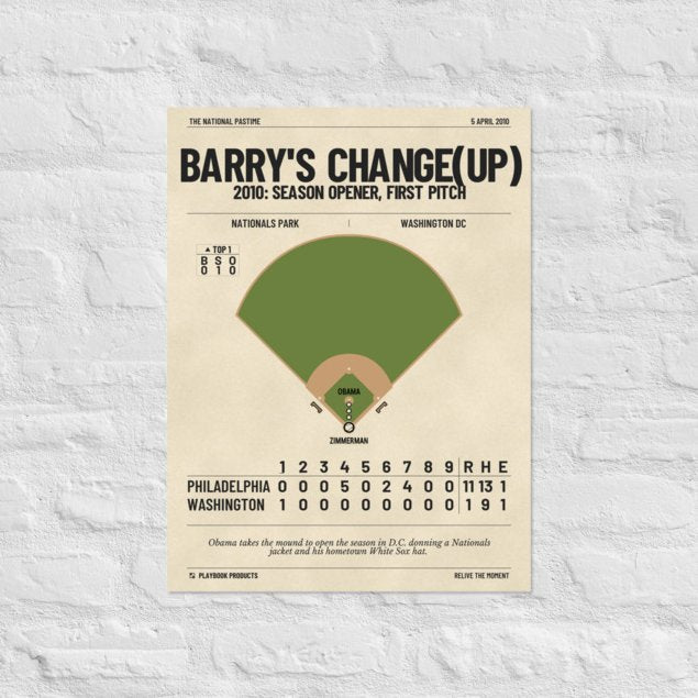 Greatest Democrat Presidents Plays Poster: Barry's Change(up) (2010)