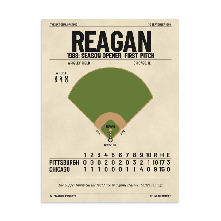 Greatest Republican Presidents Plays Poster: Reagan (1988)
