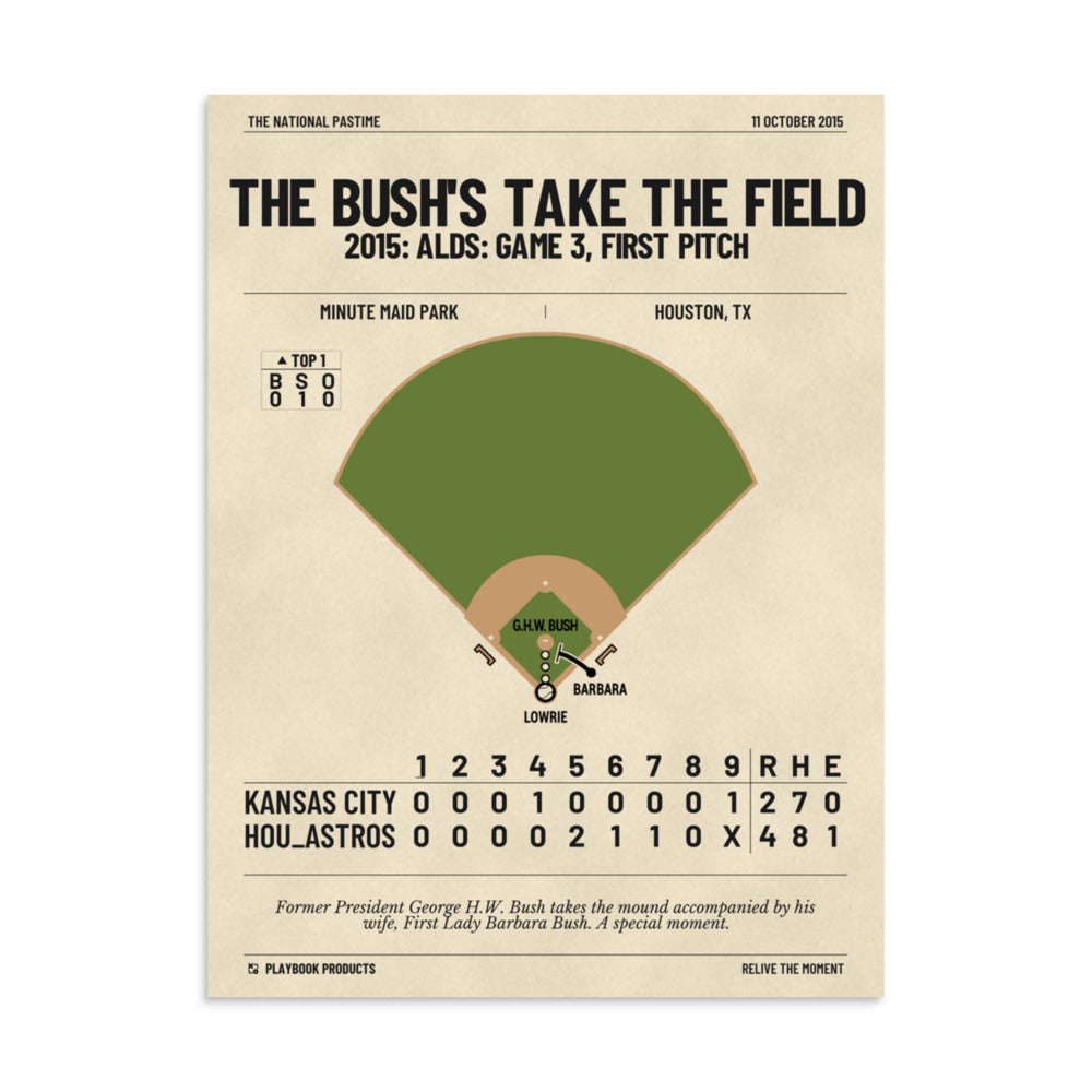 Greatest Republican Presidents Plays Poster: The Bush's take the field (2015)