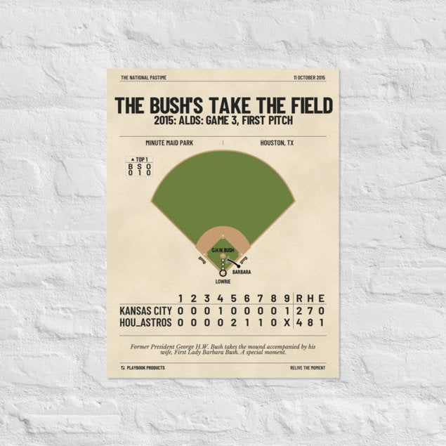 Greatest Republican Presidents Plays Poster: The Bush's take the field (2015)