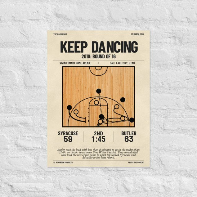 Greatest Butler Basketball Plays Poster: Keep dancing (2010)