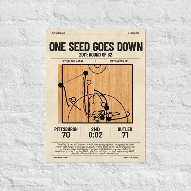 Greatest Butler Basketball Plays Poster: One seed goes down (2011)