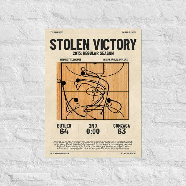 Greatest Butler Basketball Plays Poster: Stolen victory (2013)