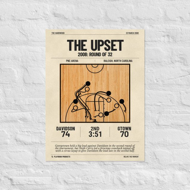 Greatest Davidson Basketball Plays Poster: The upset (2008)