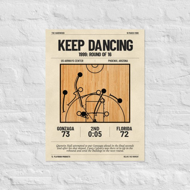 Greatest Gonzaga Basketball Plays Poster: Keep dancing (1999)
