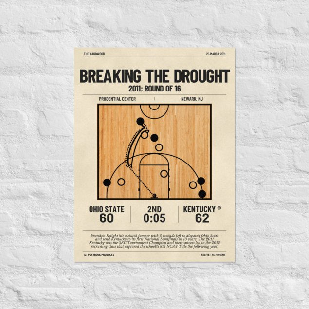 Greatest Kentucky Basketball Plays Poster: Breaking the drought (2011)