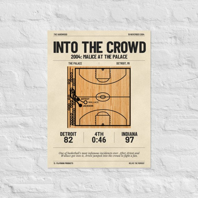 Oddest Pacers Plays Poster: Into the crowd (2004)