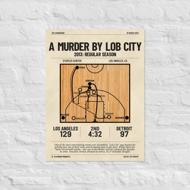 Greatest LA Clippers Plays Poster: A murder by Lob City (2013)