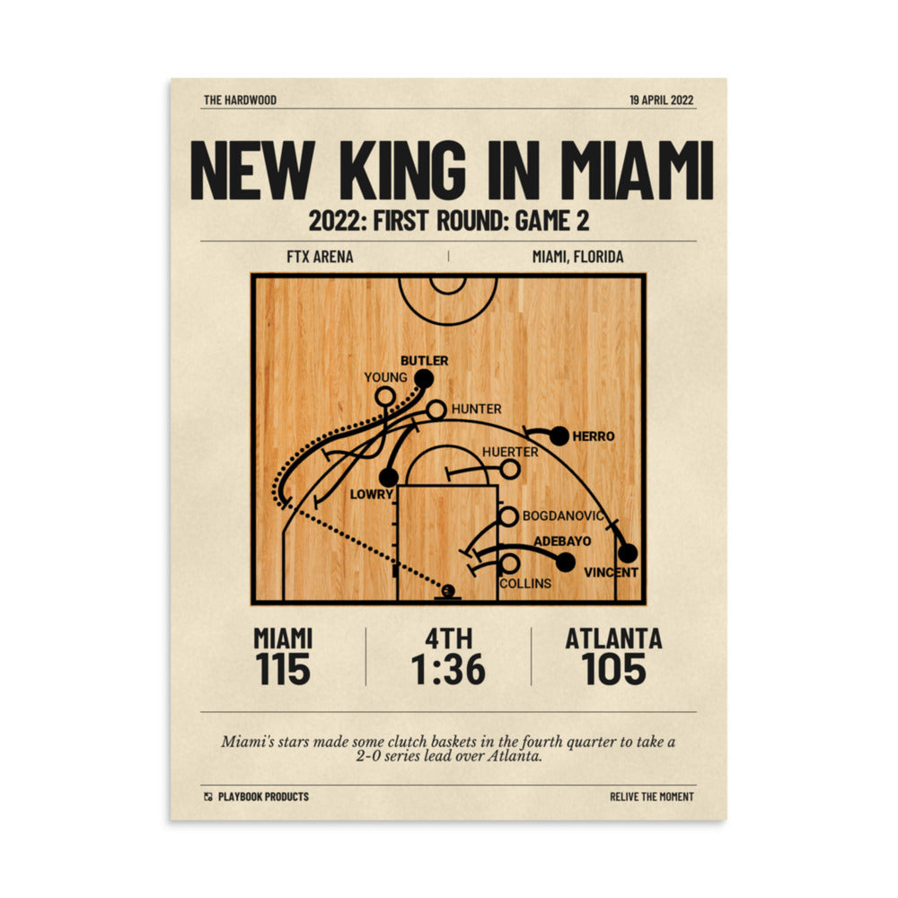 Greatest Miami Heat Plays Poster: New king in Miami (2022)