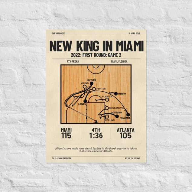 Greatest Miami Heat Plays Poster: New king in Miami (2022)
