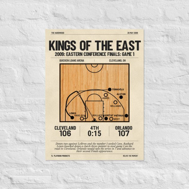 Greatest Orlando Magic Plays Poster: Kings of the East (2009)
