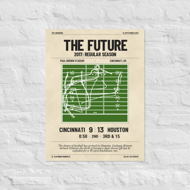 Greatest Houston Texans Plays Poster: The Future (2017)
