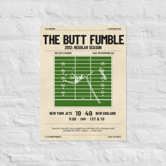 Oddest Jets Plays Poster: The Butt Fumble (2012)