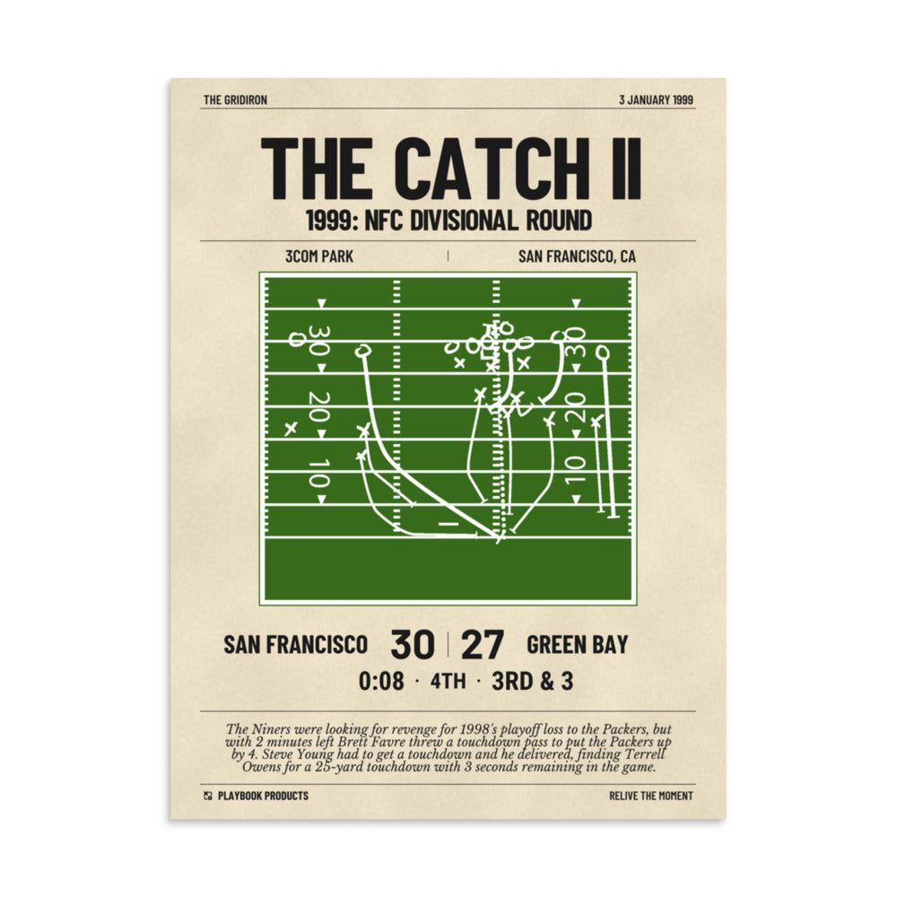 Greatest San Francisco 49ers Plays Poster: The Catch II (1999)