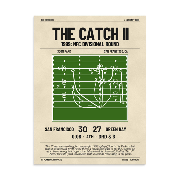 Greatest San Francisco 49ers Plays Poster: The Catch II (1999)