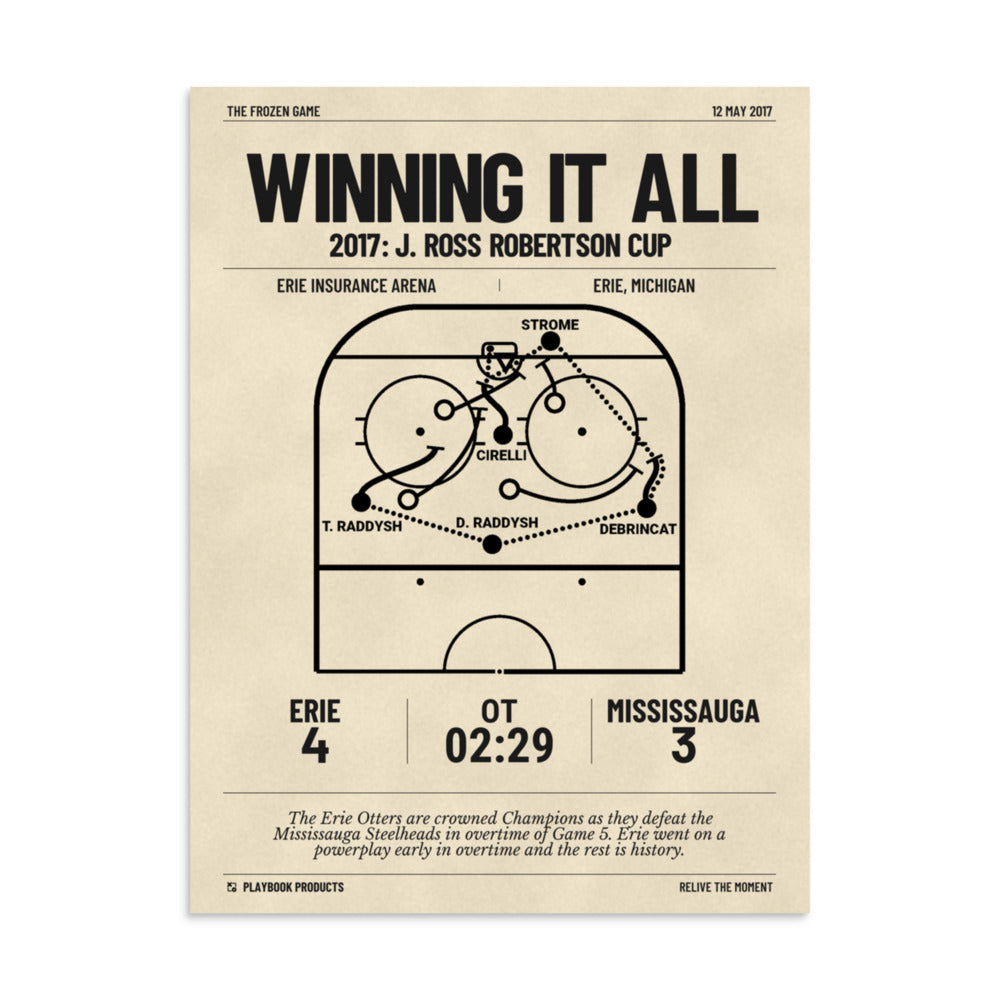 Greatest Anaheim Ducks Goals Poster: Winning it all (2017)