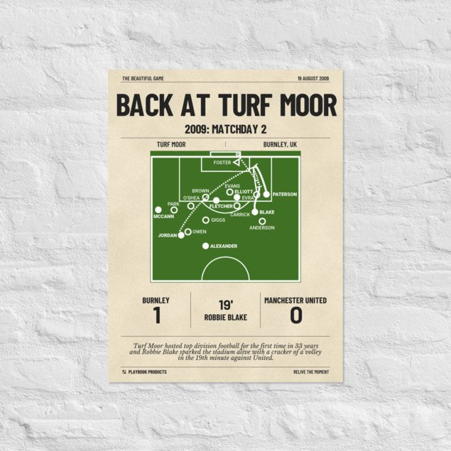 Greatest Burnley Goals Poster: Back at Turf Moor (2009)