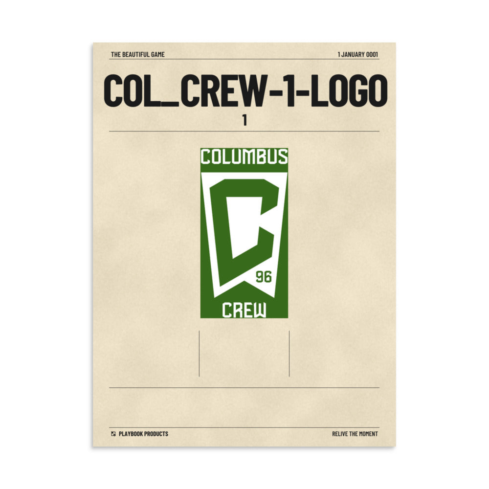 Greatest Columbus Crew Goals Poster:   (1)
