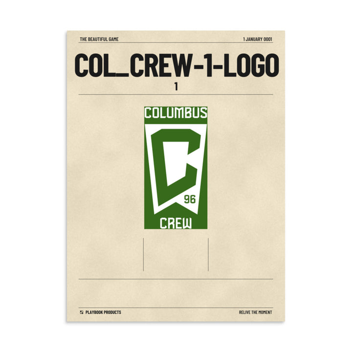 Greatest Columbus Crew Goals Poster:   (1)
