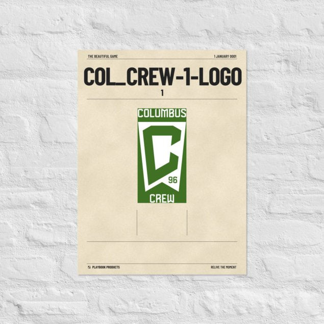 Greatest Columbus Crew Goals Poster:   (1)